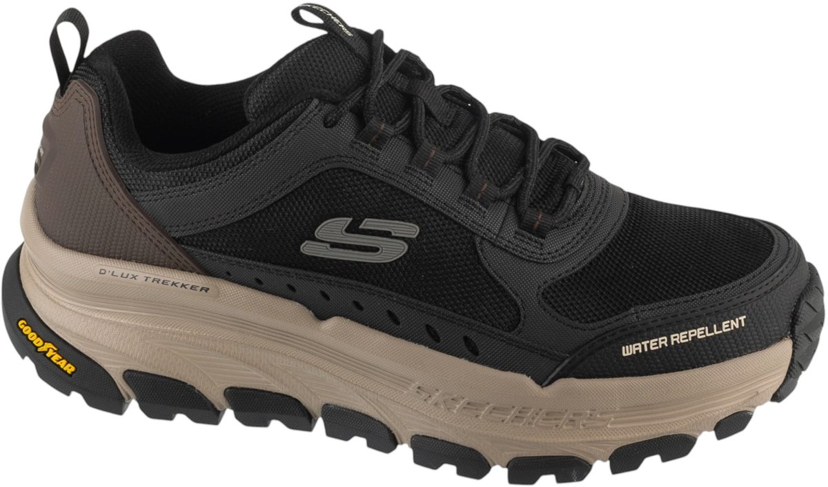 Skechers D'Lux Trekker, Mannen, Zwart, Sneakers, maat: 47,5