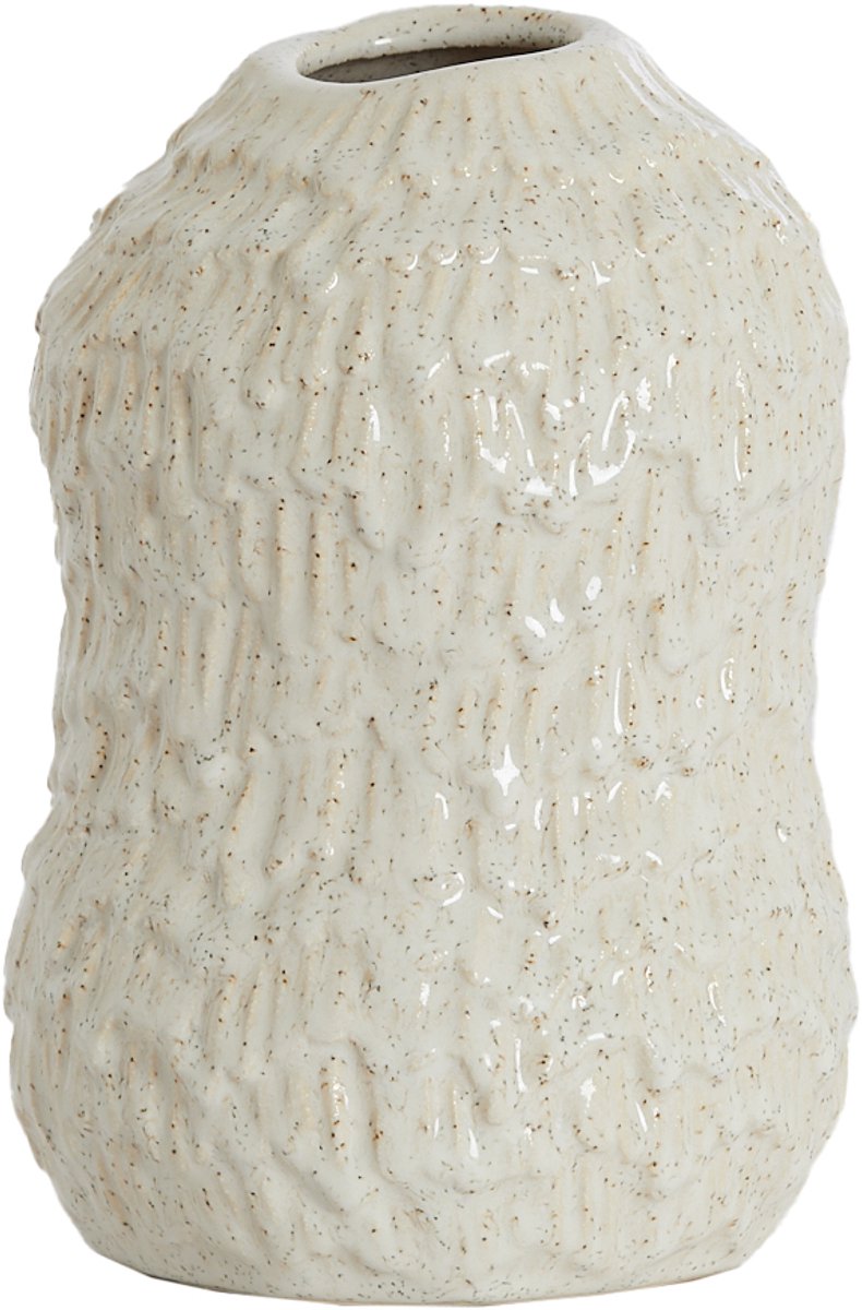 Light & Living Vaas ASOLA - Ø13.5x20.5cm - Wit