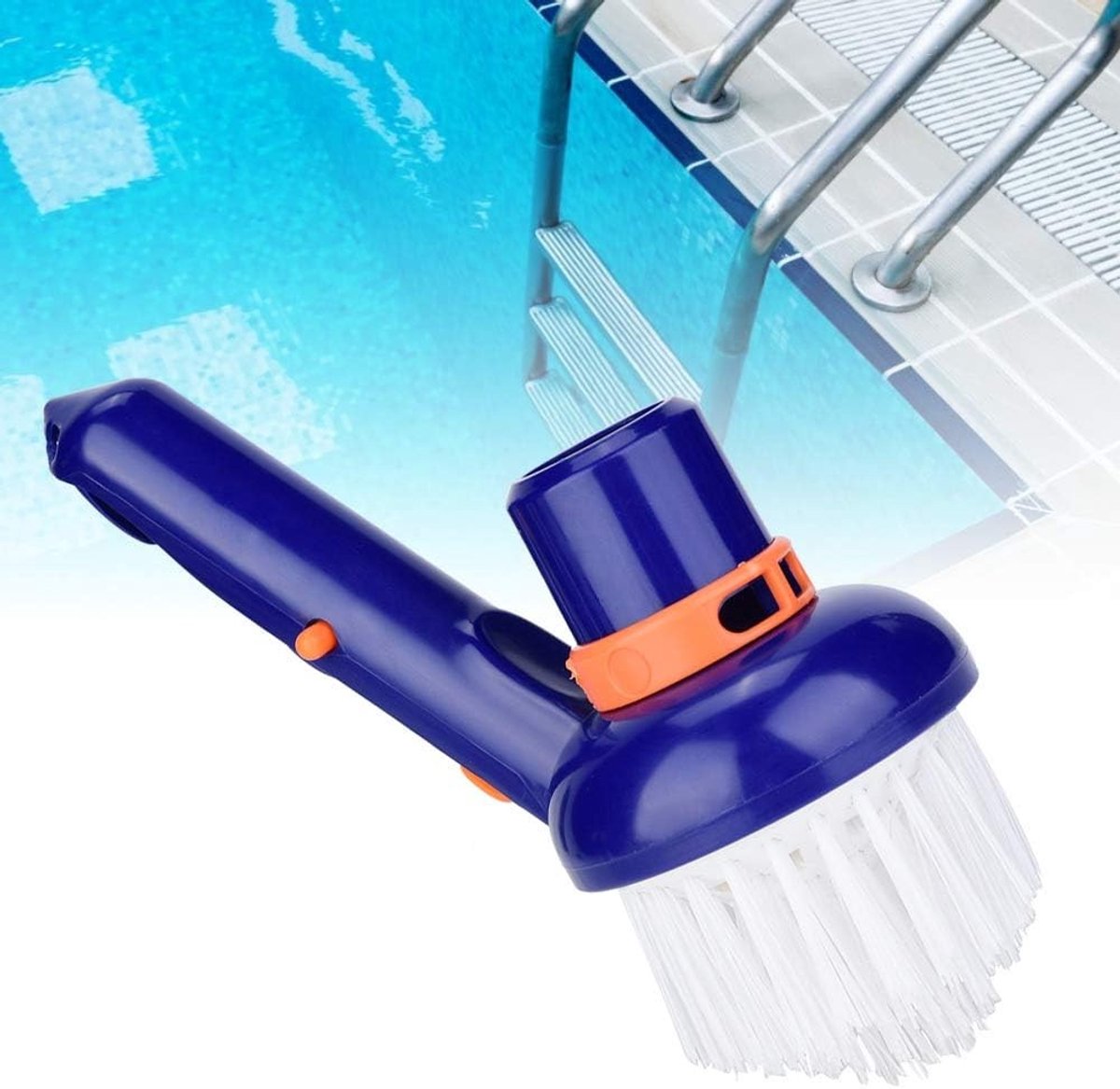 Efficiënte Pool Step en Hoek Vacuum Cleaner Borstels voor Hot Tubs en Zwembaden met Fijne Borstels voor Grondige Reiniging