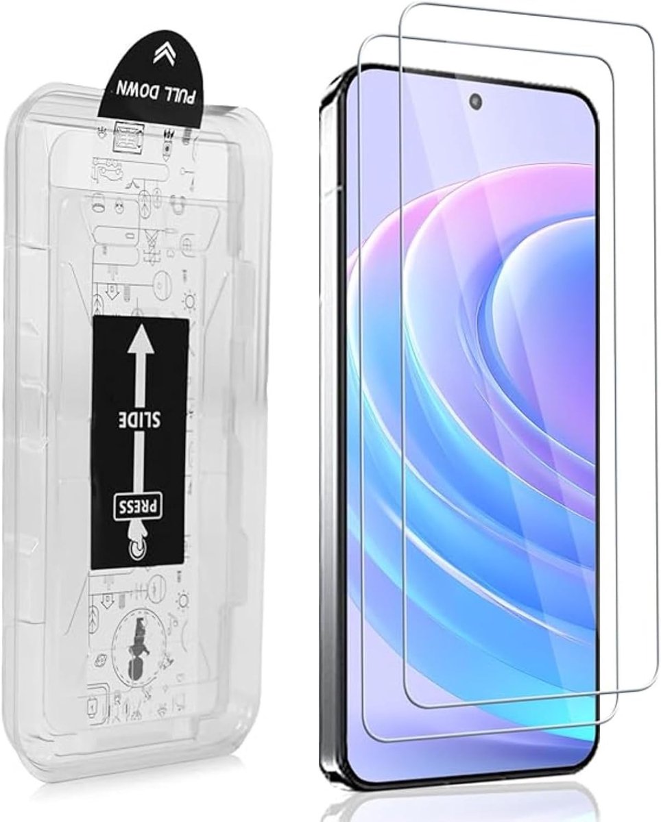 Screen protector voor Xiaomi 15, 2 stuks krasbestendige displaybeschermfolie, HD helder, zonder luchtbellen, Ultra Boven 9H+ Gehard glas