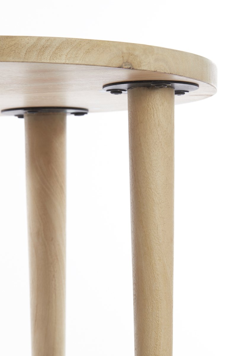 Light & Living Tafel QIANO - Bruin - 45x45x45 cm