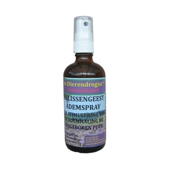 Dierendrogist Melissengeest Ademspray Pup 100 ml