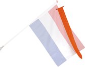 Oranje wimpel - Koningsdag accessoires – Koningsdag versiering – Oranje versiering - EK accessoires