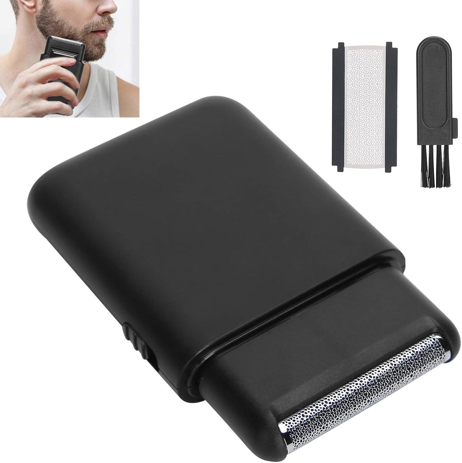 USB Opladen Scheermes - Zwart - Draagbaar - Multifunctioneel Scheerapparaat voor Mannen