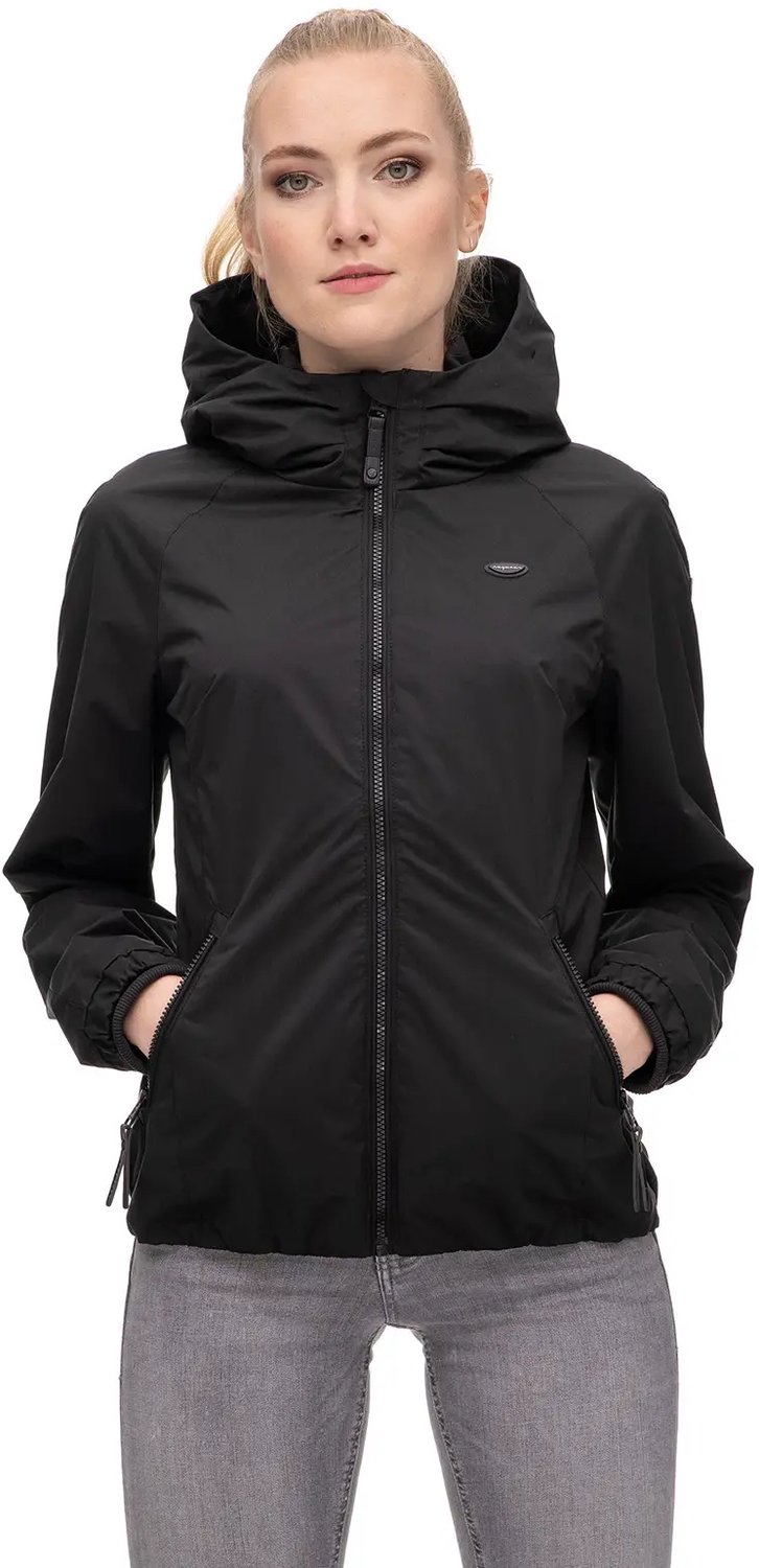 Waterdicht damesjack Ragwear Dizzie Zwart