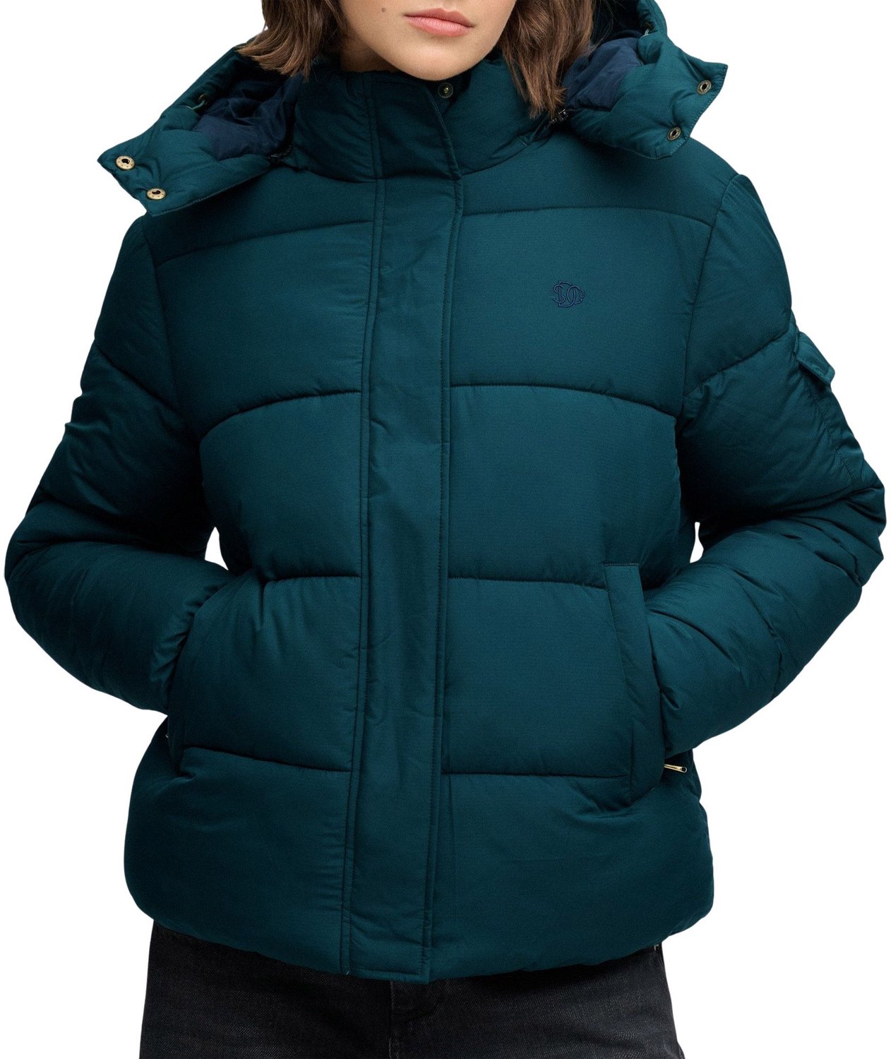 Superdry Ripstop Puffer Jas Dames Groen