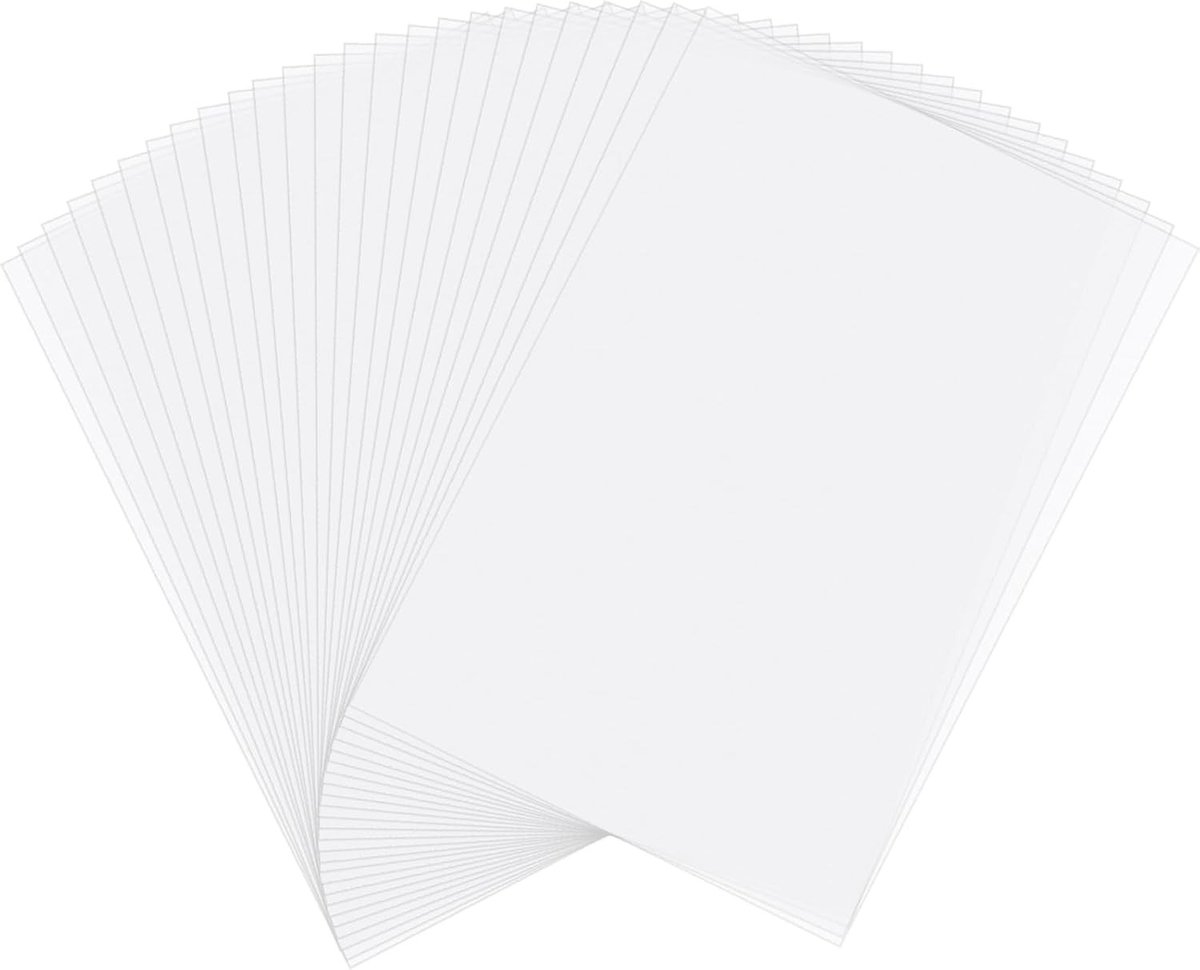 100 vellen A4 tekenpapier, 210 x 297 mm, wit, ideaal voor schetsen en ontwerpen