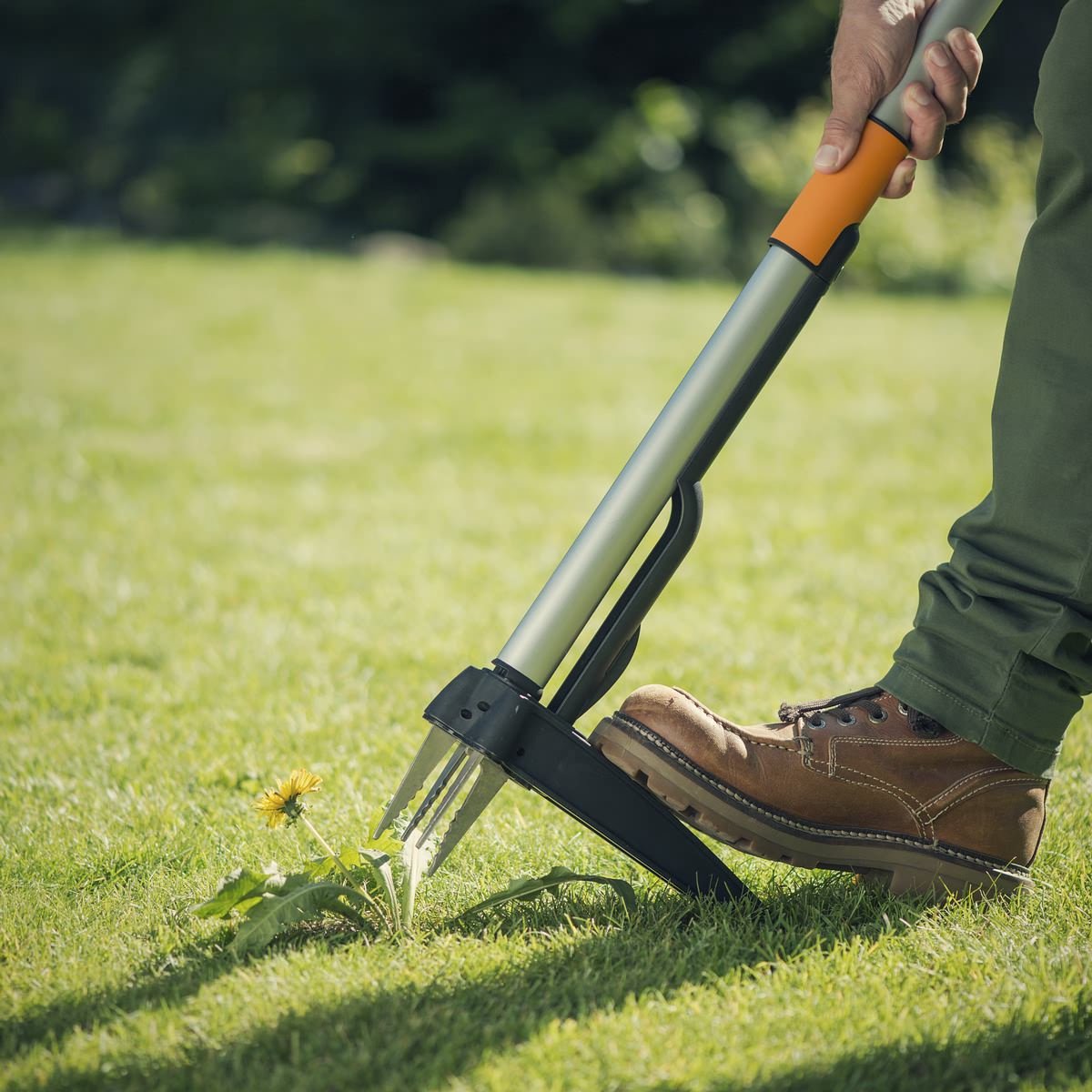 Fiskars Arrache-mauvaises herbes télescopique - Désherbeur