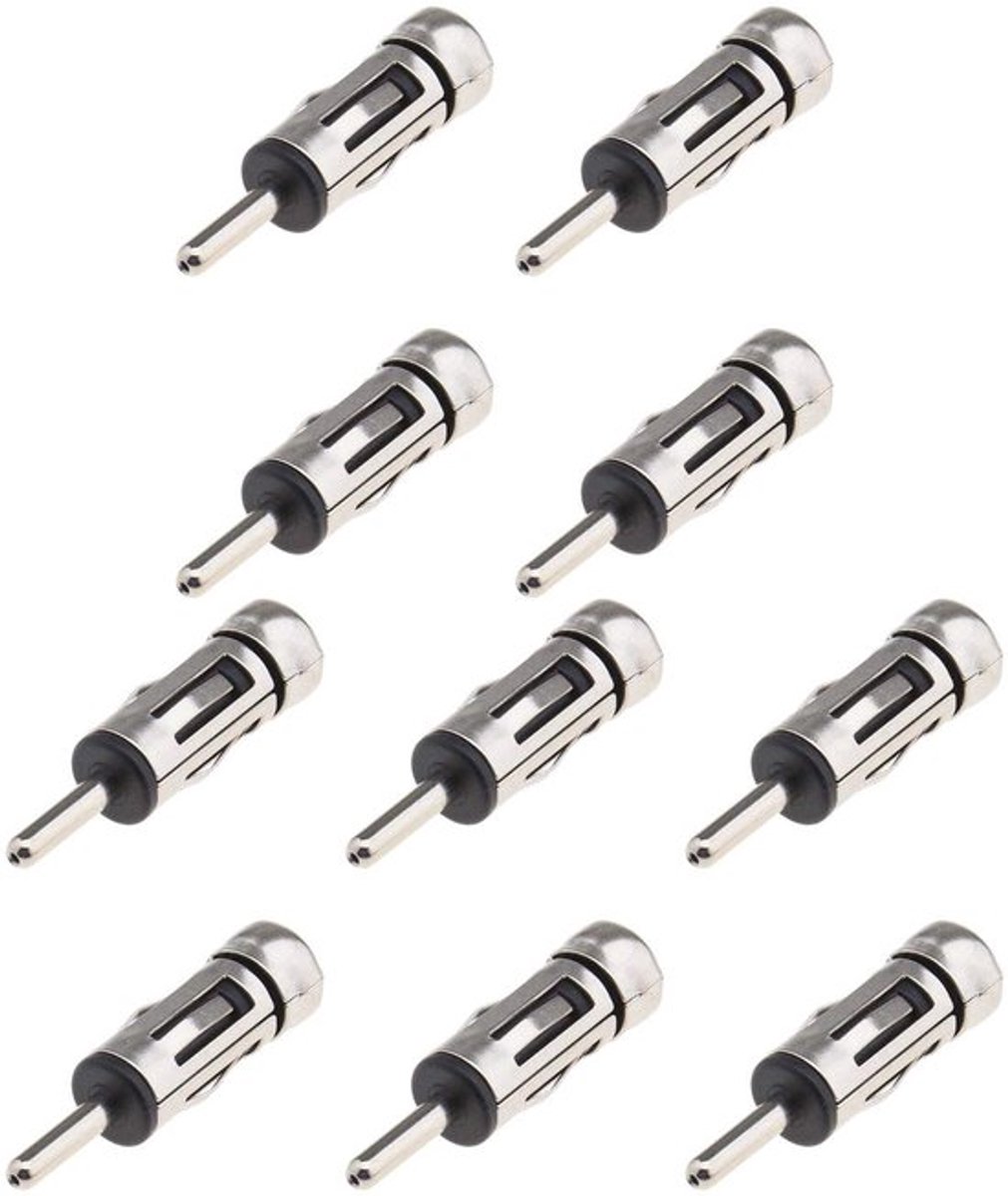 Allecto - Auto Antenne Adapter - Mannelijk naar ISO Vrouwelijk - Universele Antenne