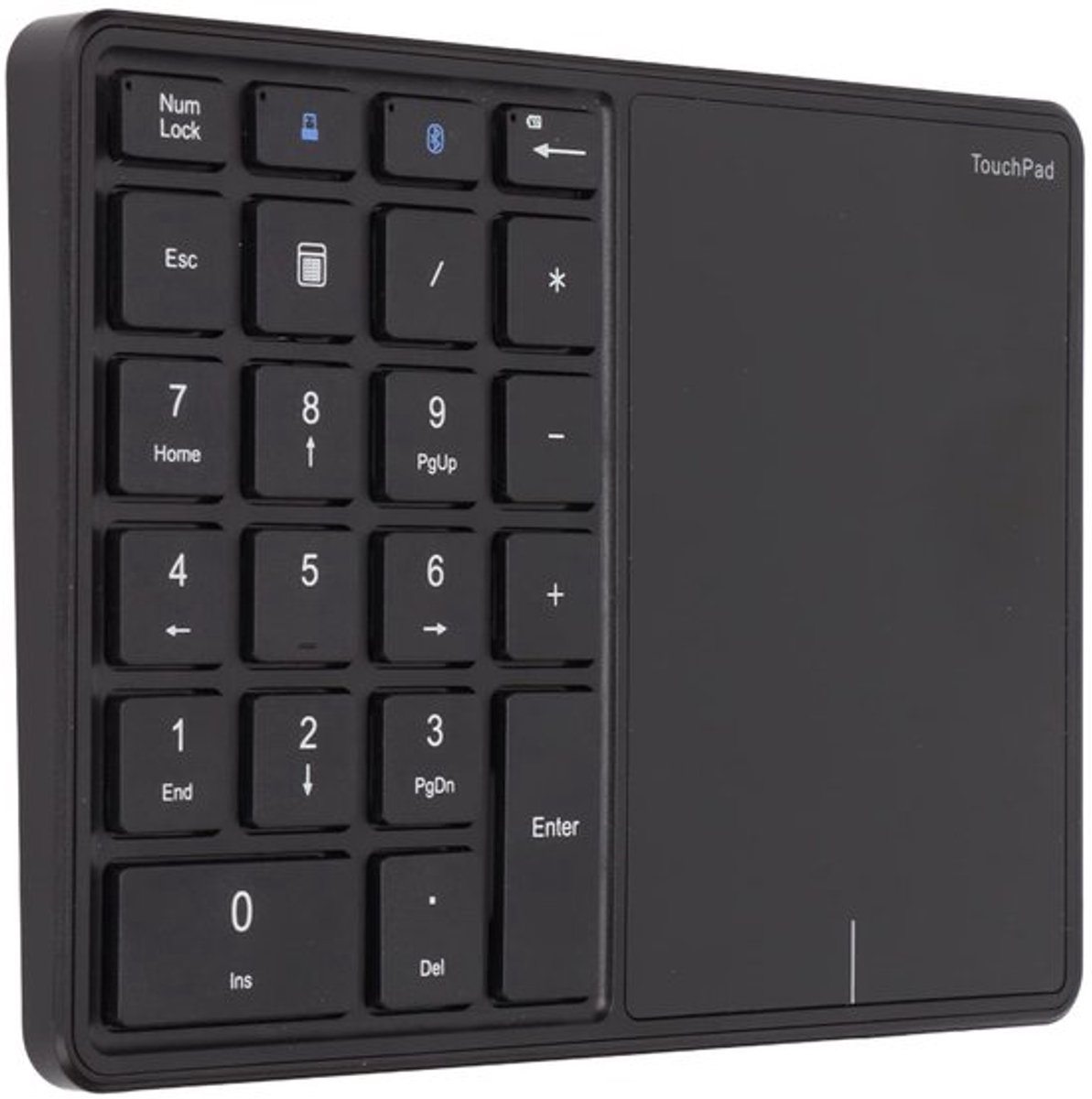 Onf3 - Draadloos Numeriek Toetsenblok - 2 in 1 - Type C Opladen - Zwart