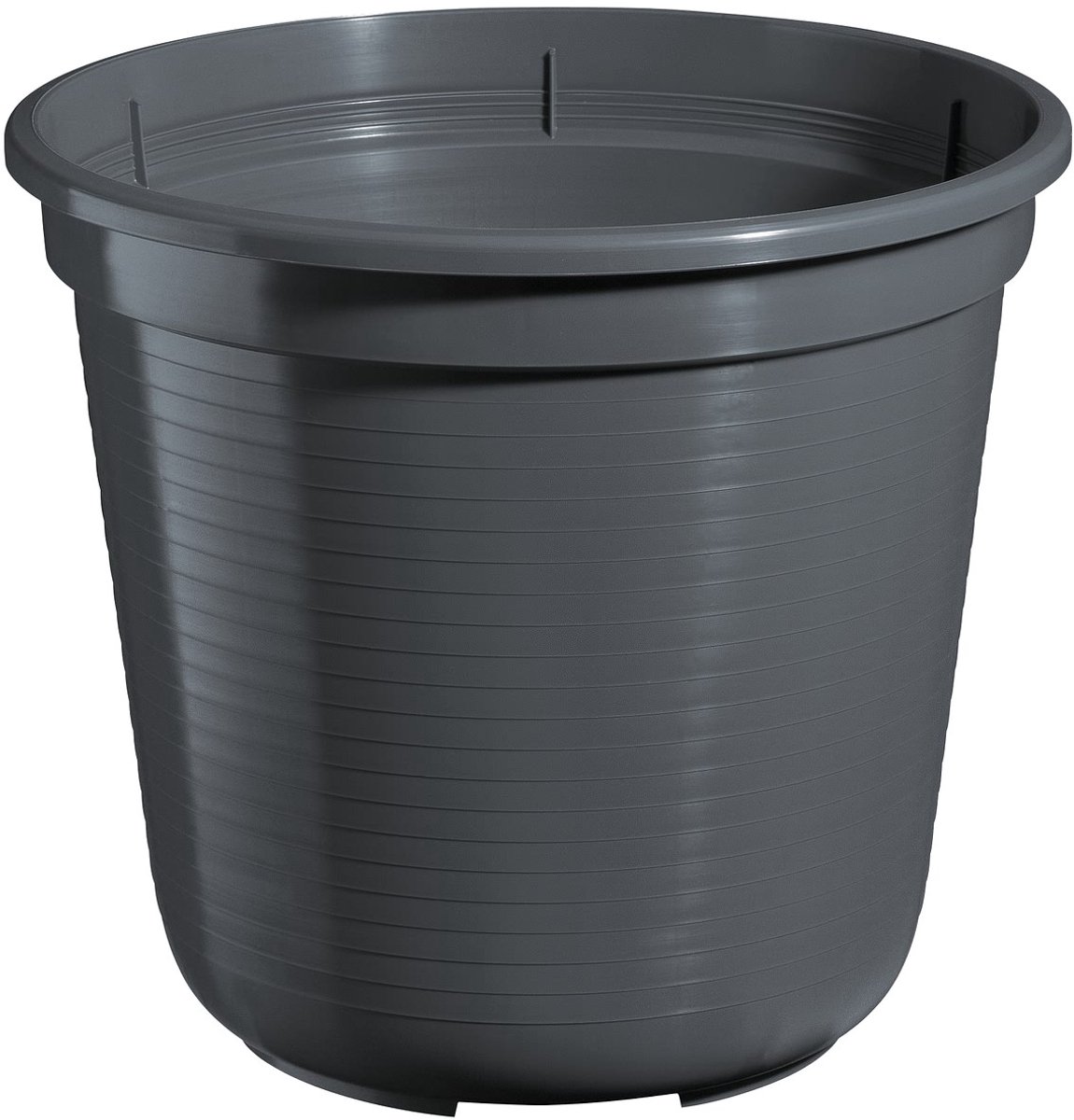 Geli Bloempot STANDARD Antraciet Ø 40 cm - Kunststof