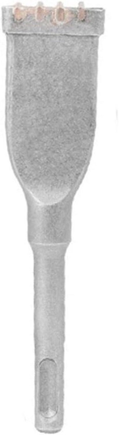 Stalen Beitels - Sloopbeitels Betonbeitels - Muren Groeven - Vier Tand Ontwerp - 32mm Diameter - Grijs