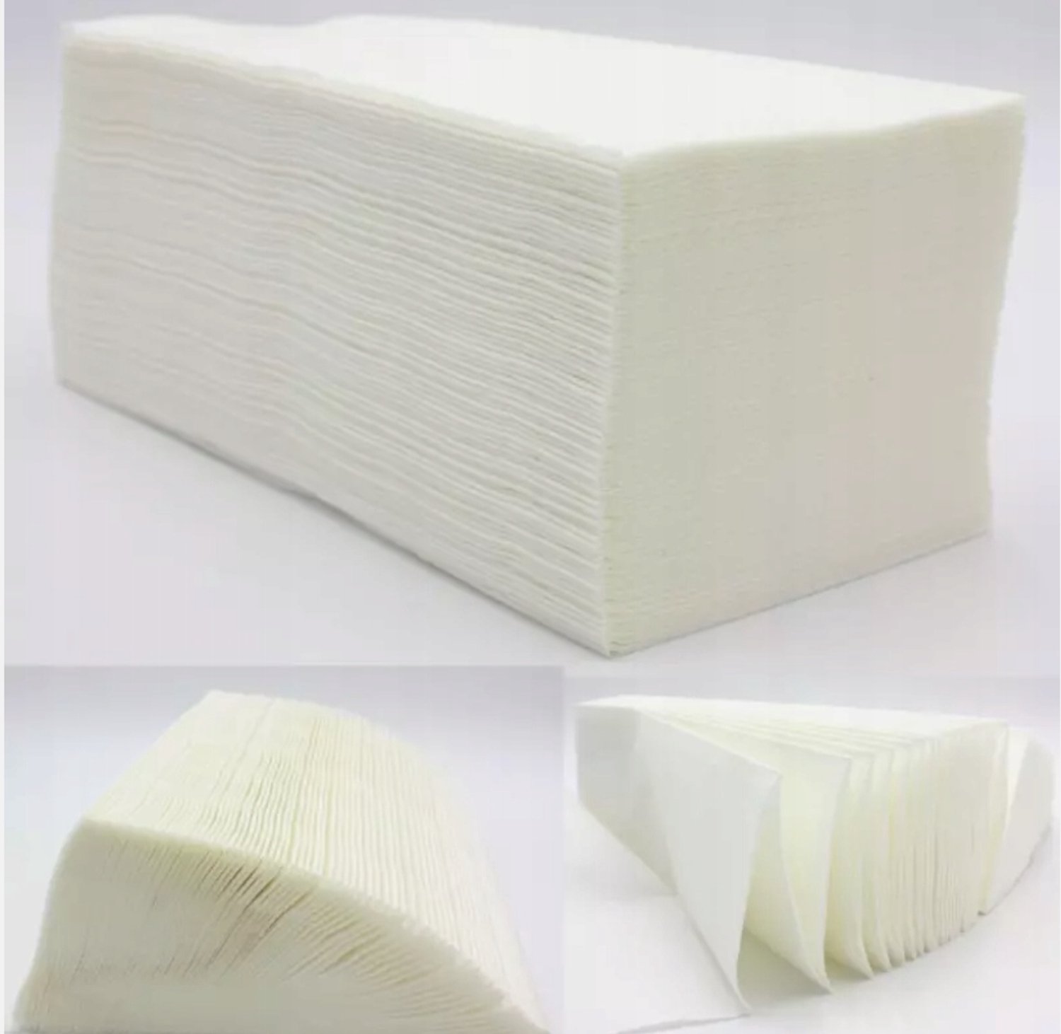 Papieren Handdoeken ZZ 2-laags Cellulose 3000 stuks