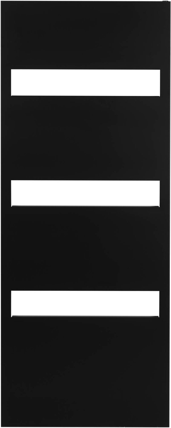 Saqu Plano designradiator 170x60cm mat zwart
