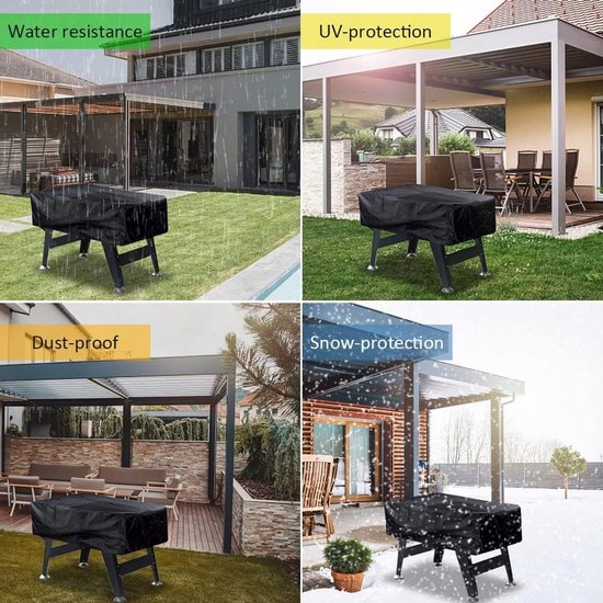 Waterdichte Oxford 210D Tafelvoetbal Tafelhoes 160x115x50 cm UV-bestendig — afbeelding 2