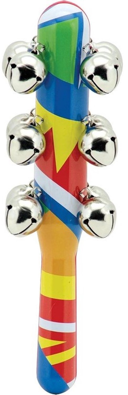 Jingle Sticks Muziekset - Maracas Ritme Stokken - Muziek Maken - Klinkend Geluid - 7.5 inch - Veelkleurig