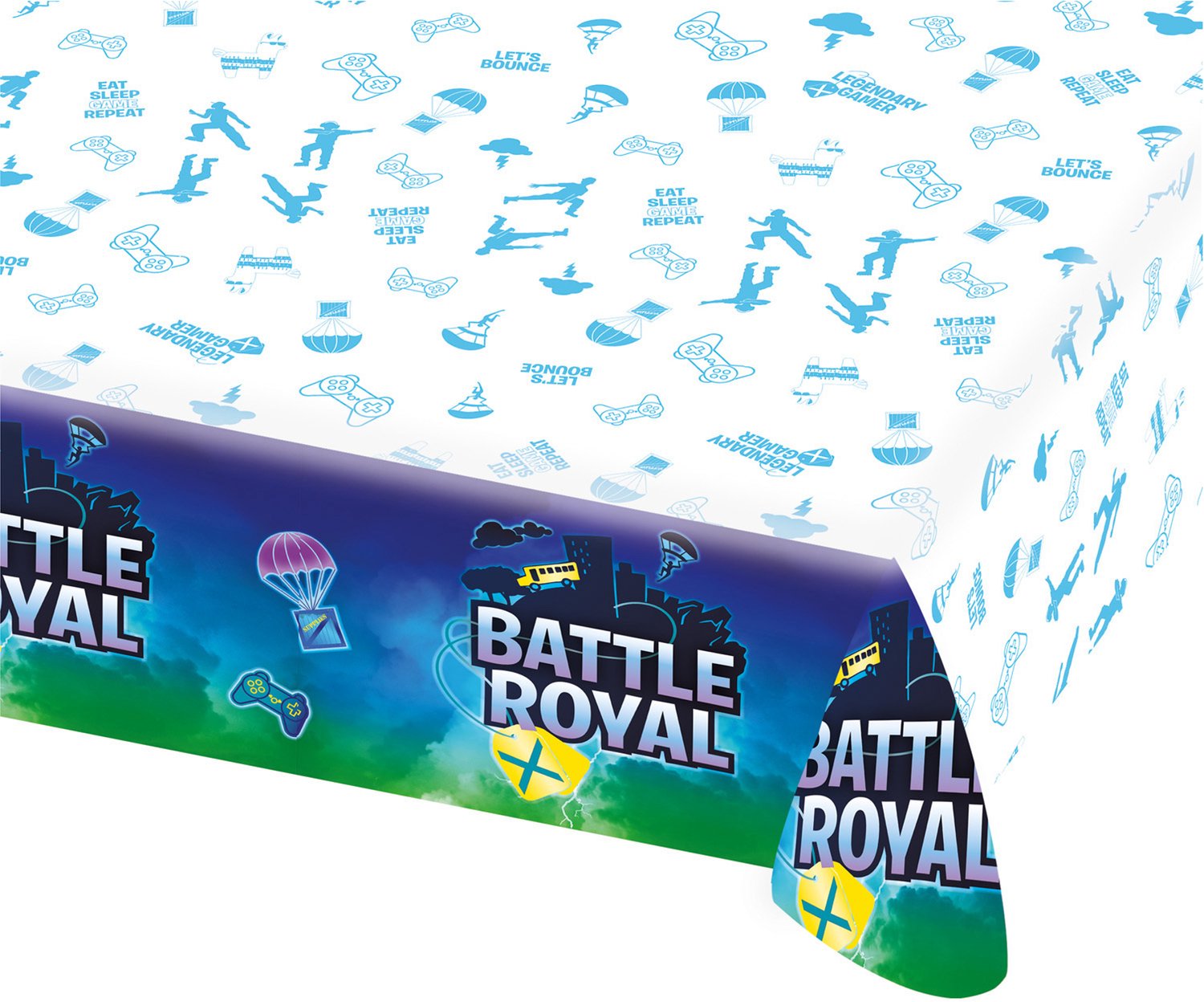 Amscan - Battle Royal Fortnite Tafelkleed 120 x 180 cm