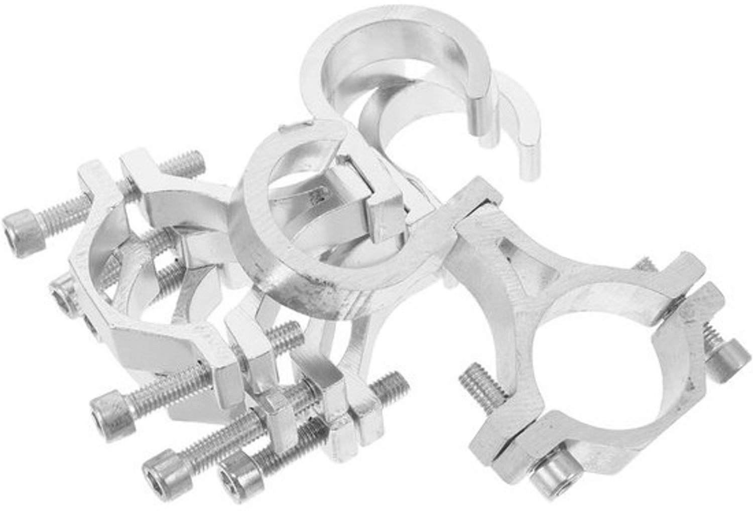 Rolstoel Haken - Mobiliteit Ophangers - Spullen Meenemen - Sterke Draagkracht - 4 Stuks - Zilver