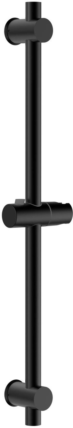 UNIFORMA Doucheglijstang - 66 cm - Mat zwart