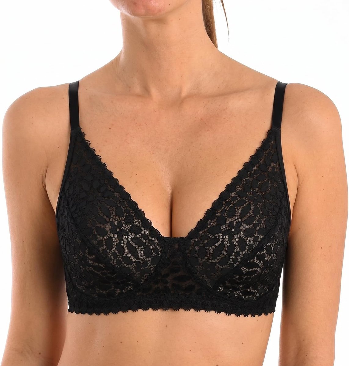 Beha voor dames, Zwart, 90C
