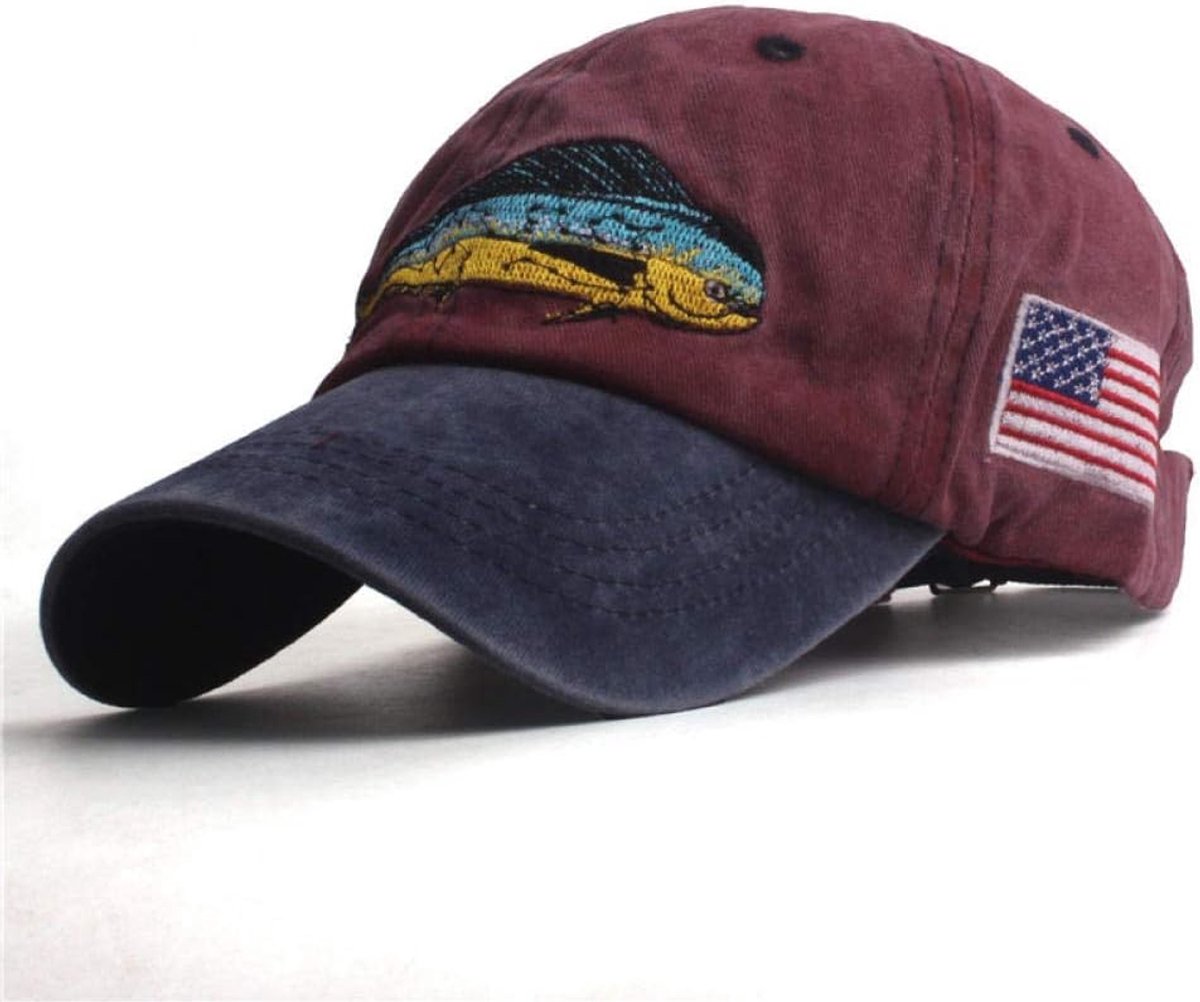 Baseball Cap Unisex Borduurwerk Verstelbare Trucker Cap Baseball Cap Zonnescherm Vrije tijd Outdoor Mode