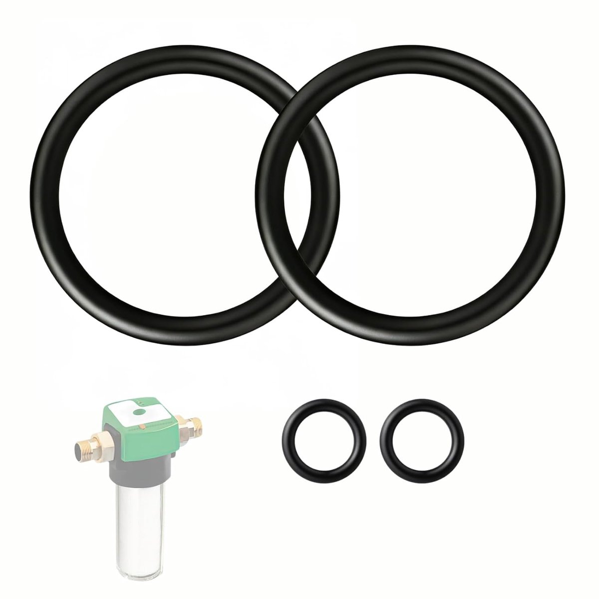 Reserveafdichtingsset voor filters, 4 stuks