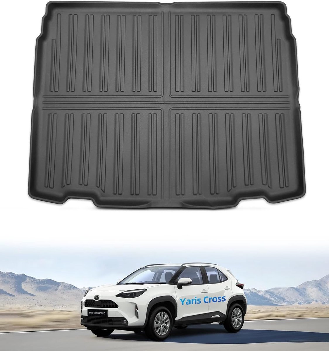 Kofferbakmatten Toyota Yaris Cross Hybrid 2021-2026