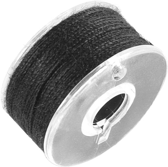 50 stuks klossen voor naaimachine, voor handheld naaien, borduurmachine (zwart, wit) — afbeelding 2