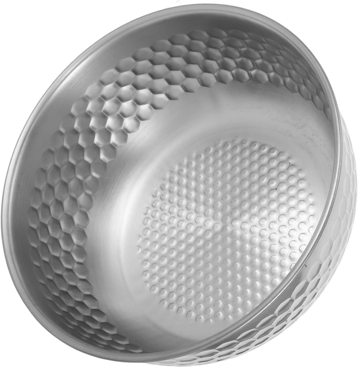 Hondenvoerbak met Matte Hamerslag Antislip Antikantel Basis Diepe Kom voor Honden Duurzaam Voedselveilig Krasbestendig Geschikt voor Water Voer Salade