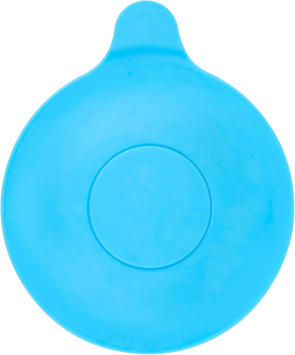 Badkuip, Douche & Keukengootsteen, Afneembare Afvoerplug Afdekking, Voorkomt het weglopen van water, 13 cm Diameter, voor Afvoergat tot 90 mm, blauw, drain plug cover