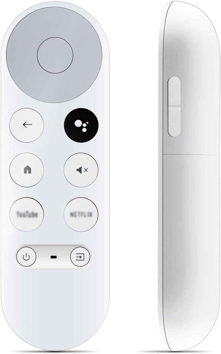 afstandsbediening voor Google TV 4K/HD, afstandsbediening voor Google Chromecast Streaming Stick, compatibel met Chromecast Google TV en Google Chromecast TV afstandsbediening