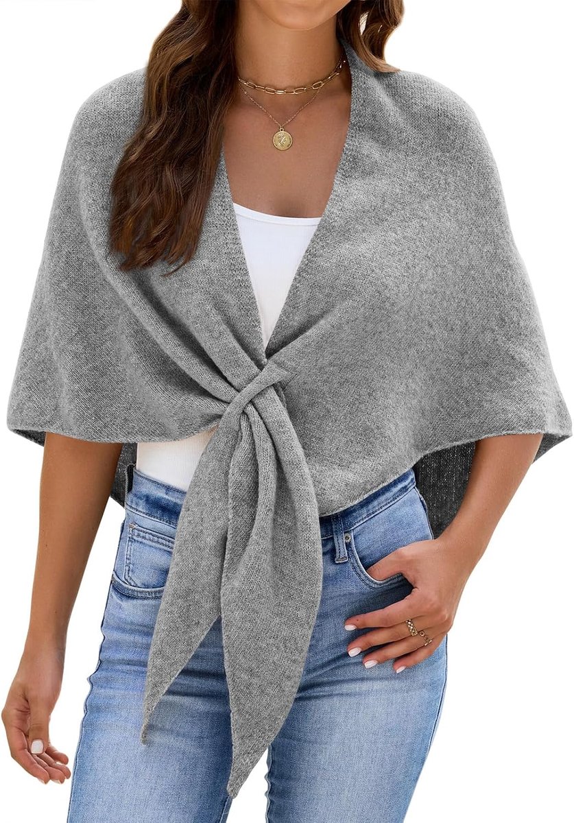 Sjaals Pashmina Wrap Vest Cape Sjaal Schouder Top Trui