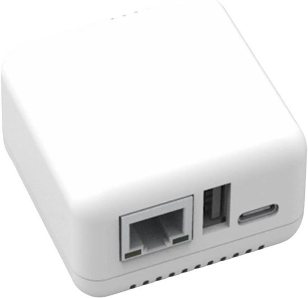 1PCS NP330 Netwerk USB 2.0 Print Server USB2.0 Mini Printer Server RJ45 Verbinding 100Mbps voor Androids -Telefoons EU -Plug