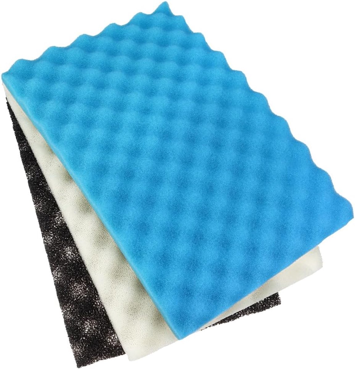 schuimfilter spons serie 43,2 x 27,9 cm 3 Grade Media (verpakking van 1 serie)