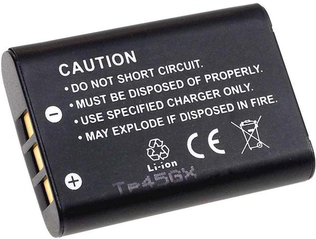 Accu voor Olympus FE-370, 3,7V, Li-Ion
