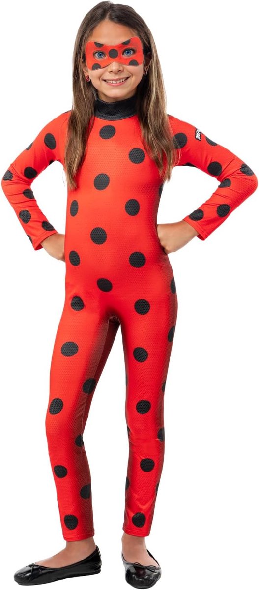 | Ladybug kostuum voor meisjes Tekenfilms, Ladybug, Miraculous - Kostuum voor kinderen Accessoire verkleedkleding en rekwisieten voor Halloween, carnaval & feesten - Rood