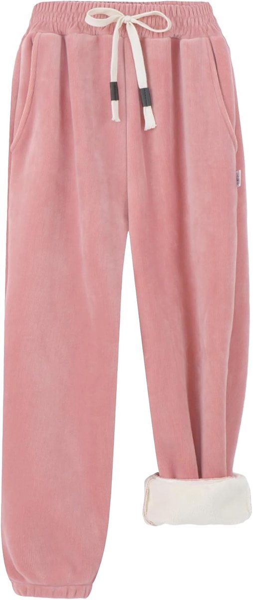Fleece Joggingbroek Jongens Meisjes Sportbroek Trekkoord Elastische Manchet Jogbroek