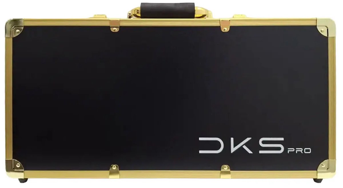 DKS Pro Barber Kapperskoffer - Voor Tondeuses en Trimmers - Zwart/Goud