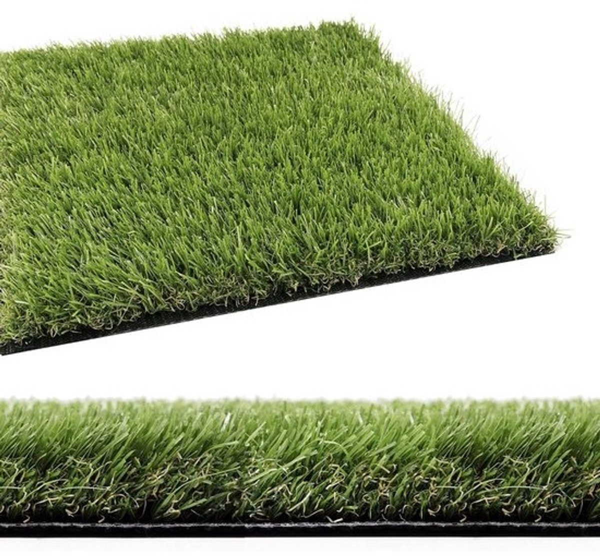 Kunstgras Gazon - Kunstmatige Grasmat - Tuin Aankleden - Snijbaar Drainage - 2 x 5 m - Groen