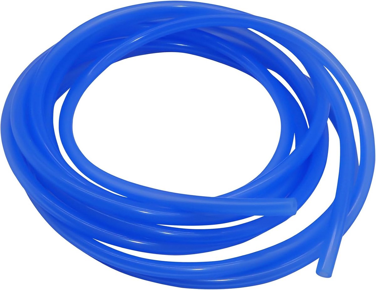 siliconenbuis, 10 mm binnendiameter x 12 mm buitendiameter 4 meter siliconen slang waterluchtslang voor pompoverdracht blauw