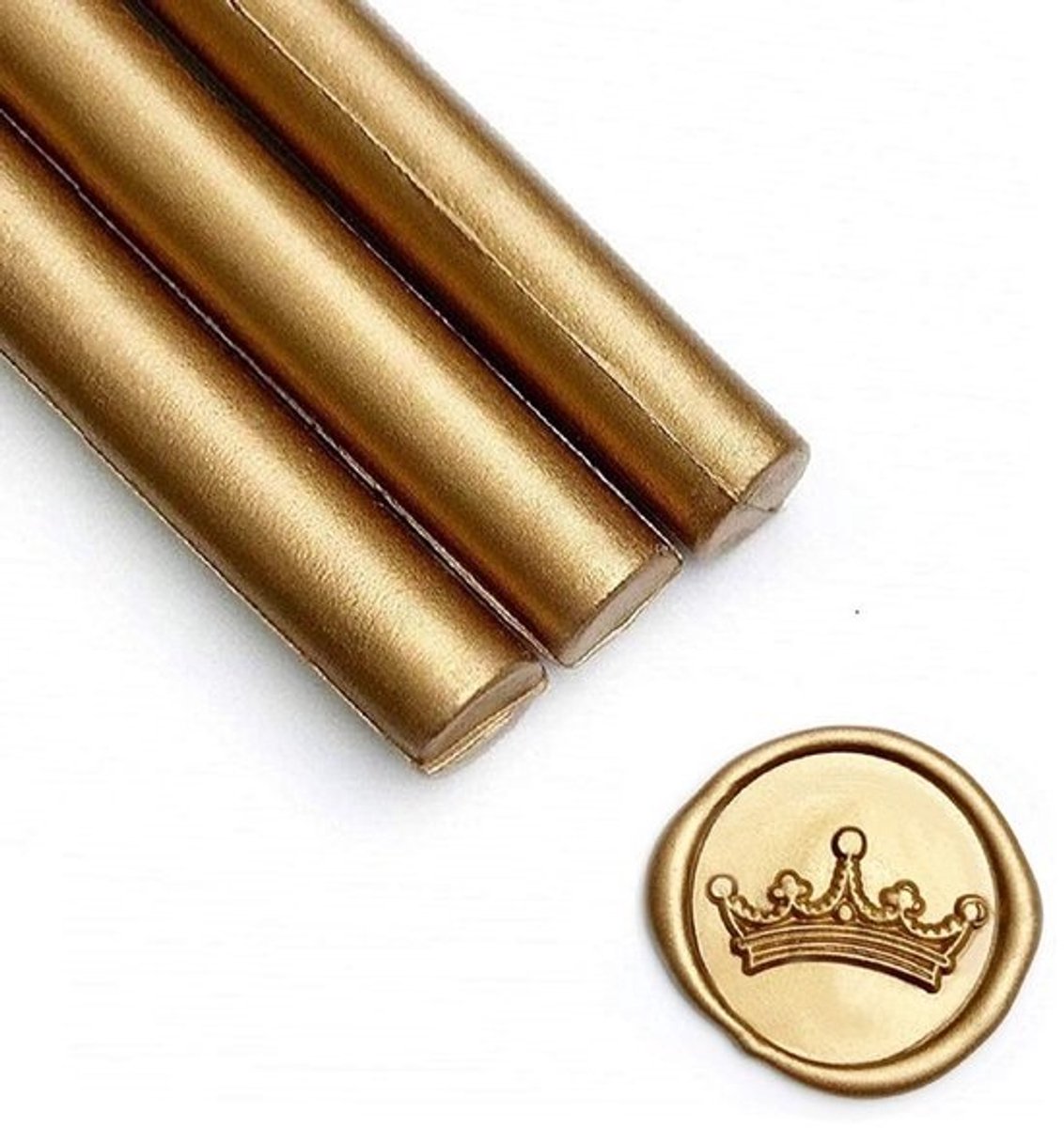 Lijmpistool Zegelstokjes Set van 8 voor Waszegel Stempels - Perfect voor Kaarten, Enveloppen, Huwelijksuitnodigingen en Verjaardagen