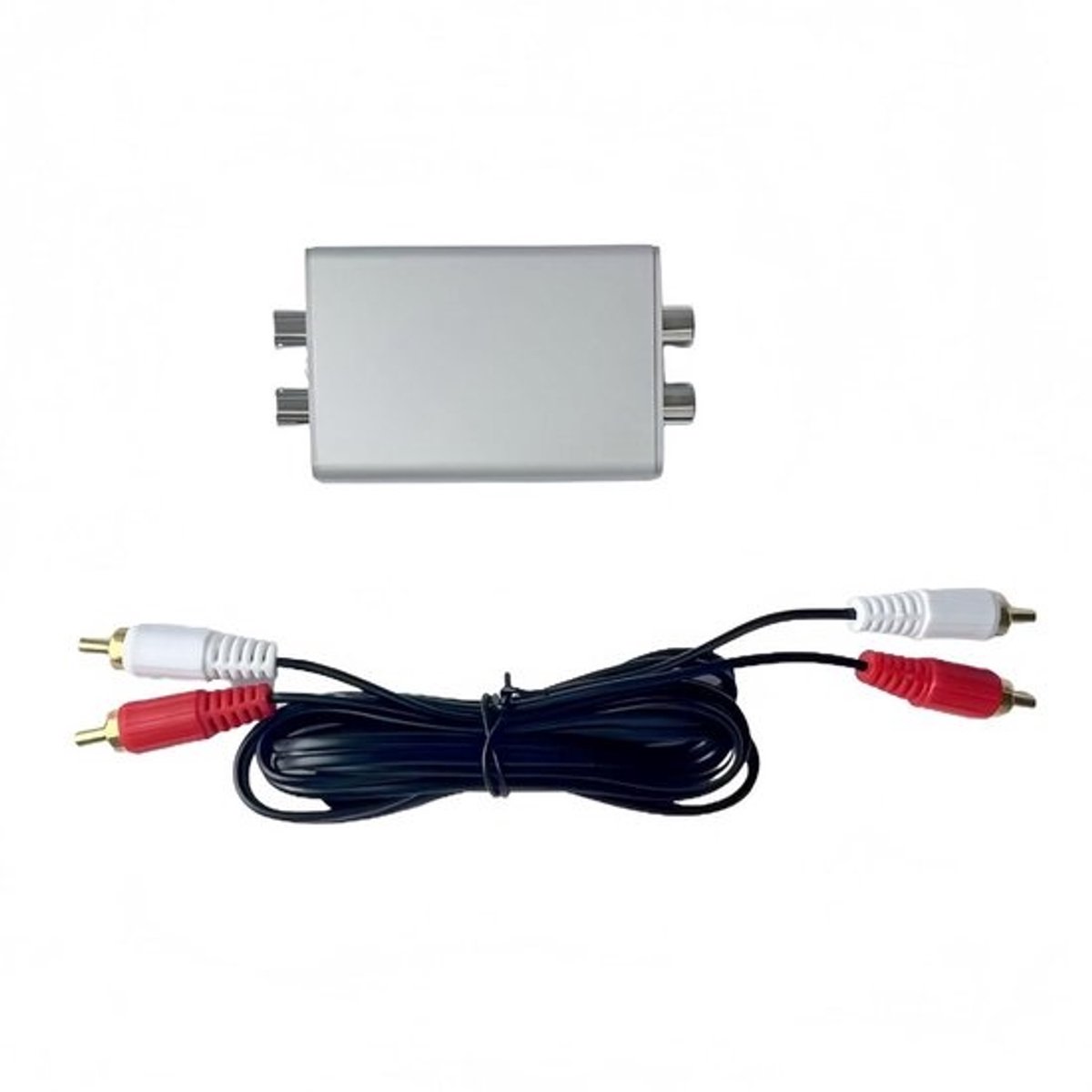Geluidsisolator Aluminium - Ruisfilter Studio - Geluidsverbetering Thuis - Passieve Ruisonderdrukking - 85 x 45 mm - Zilver