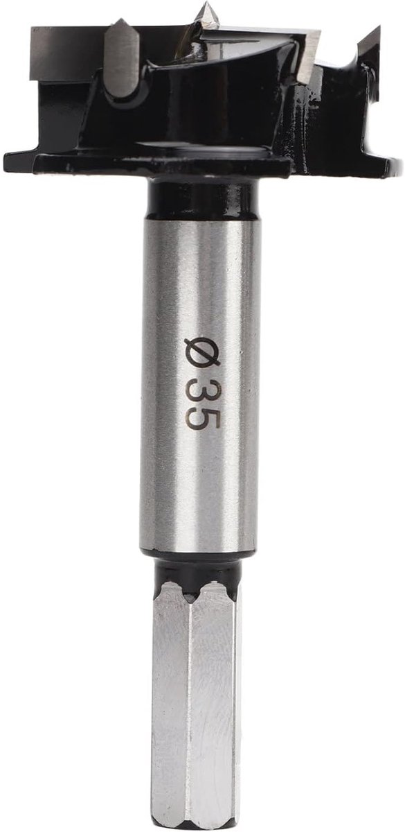 Dailygoods- Forstnerboor 35mm - Houtboren - Houtborenset - Scharniergatboor - Gatuitbreidingsboor - Snijbit - Houtboor