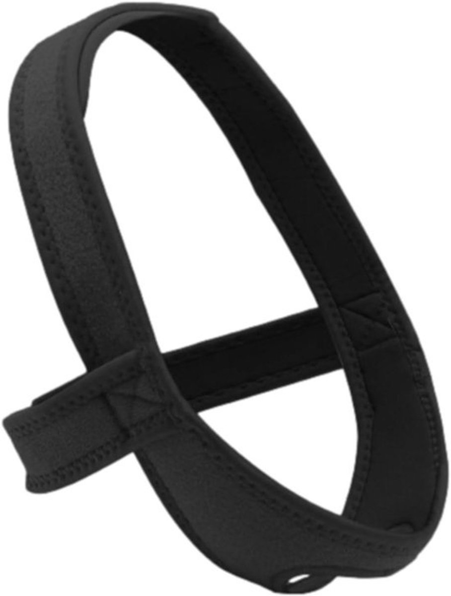 Kinriem Tegen Snurken - Anti-snurkband Kaakondersteuning - Verbeteren Slaapkwaliteit - Ademend Comfort Ontwerp - 66 cm Totale Lengte - Grijs