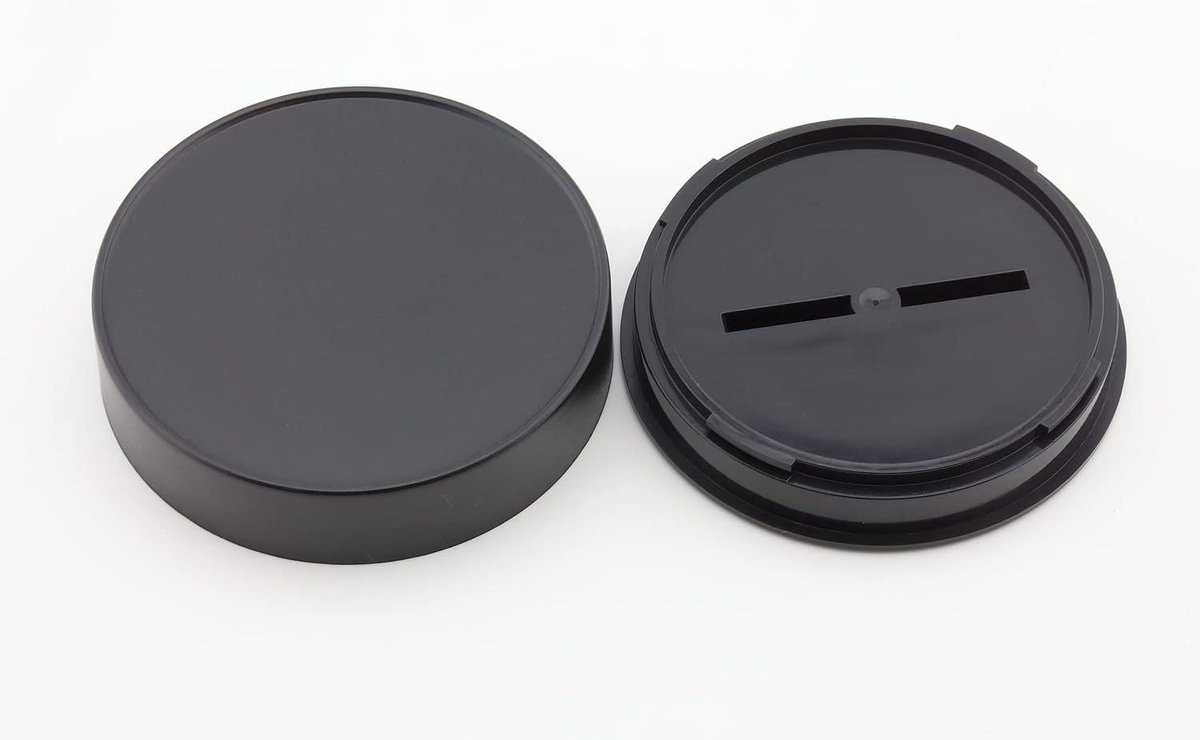Achterdop+Bodydop (2 stuk) voor Hasselblad mount camera lens