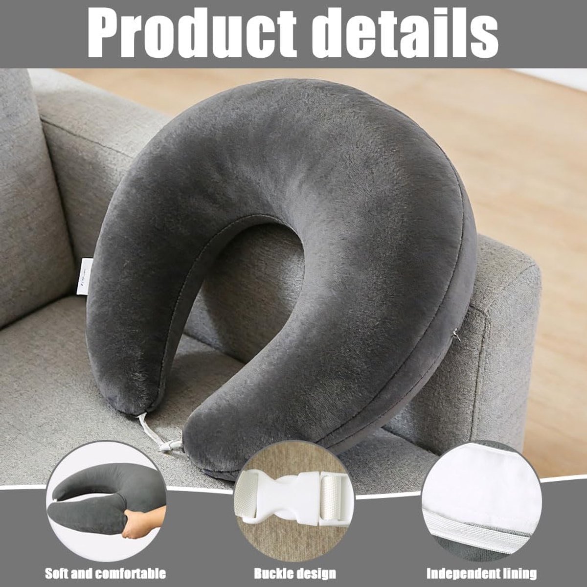 SnelShoppen - Ergonomisch Speel- en Leeskussen, Gehaakt Steunkussen voor Kinderen, Creatief Knutselen, Ontspanning en Stressvermindering, Comfortabel