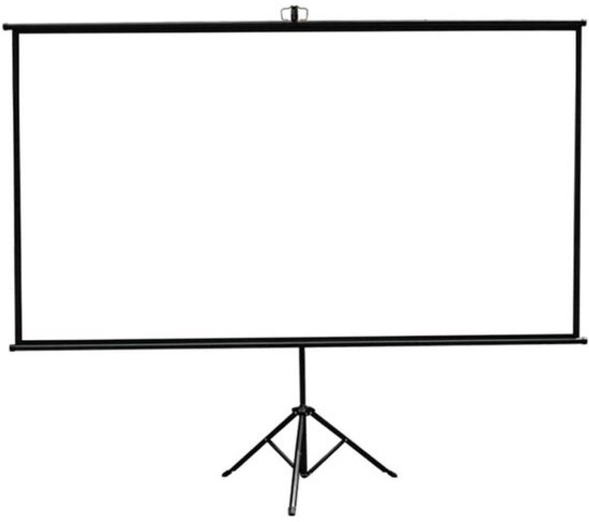 Projectiescherm - Mobiel scherm - Thuisbioscoop - Zonder perforatie - 72 inch - Wit