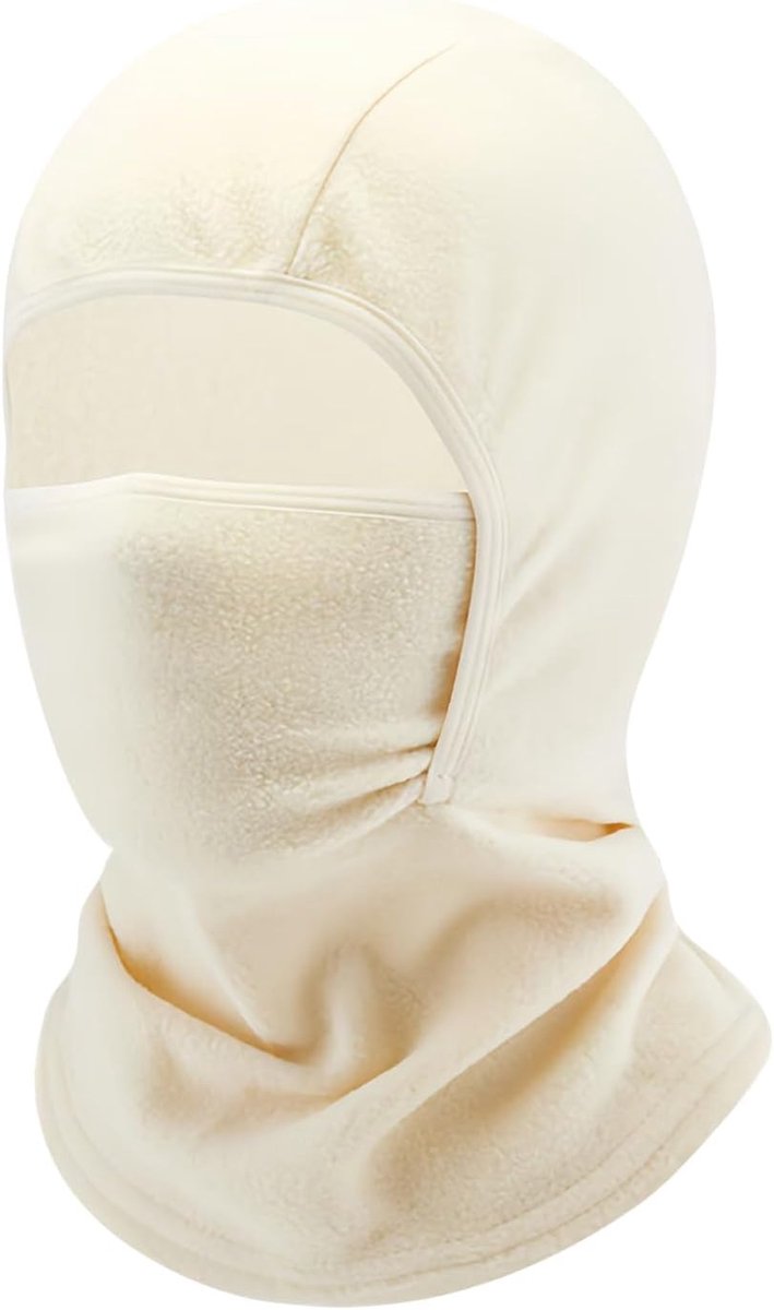 Wintermasker voor kinderen, voor jongens en meisjes, winddicht skimasker voor kinderen, koud weer, fleece, helm liner
