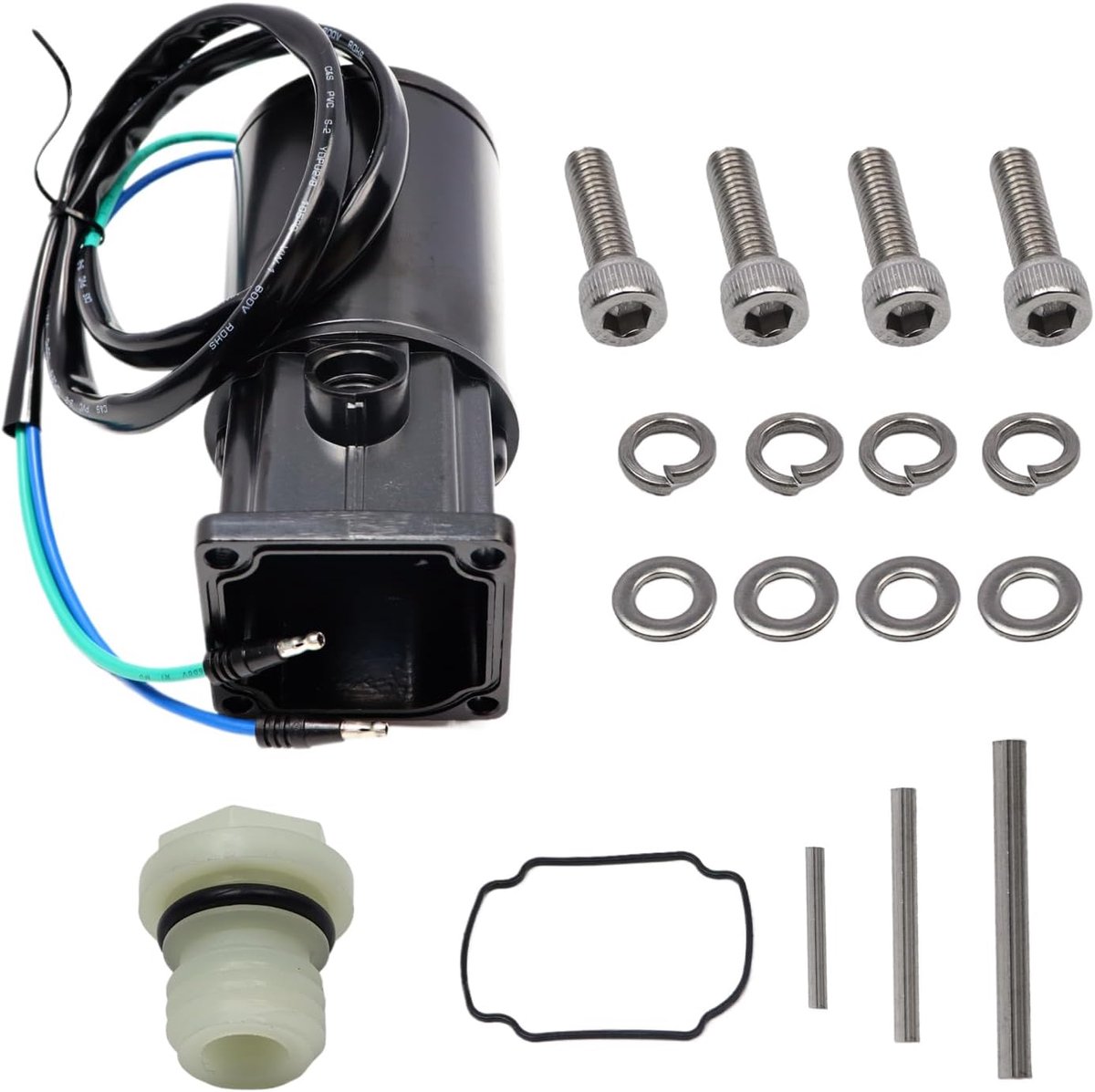 Trim Motor Kanteltrimmingsmotor 809885A1 Compatibel met Mer-Cury Ma-Rine 885654T1 809885A2 809885T2 819479A1 819480A1