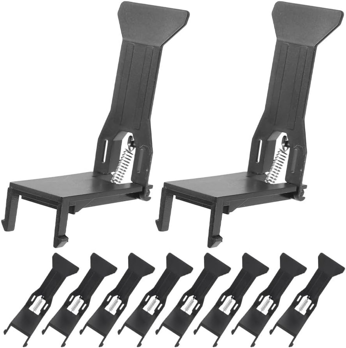 10 stuks kassabonclips, geldbevestigingsklemmen, clip voor, geldlade, vervangingsclip, contant geld, bevestigingsclip, kunststof, kassaklem, geld